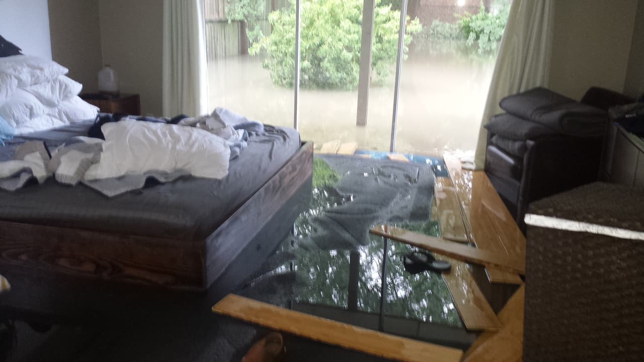 Fueron solo pocas las pertenencias que lograron rescatar.