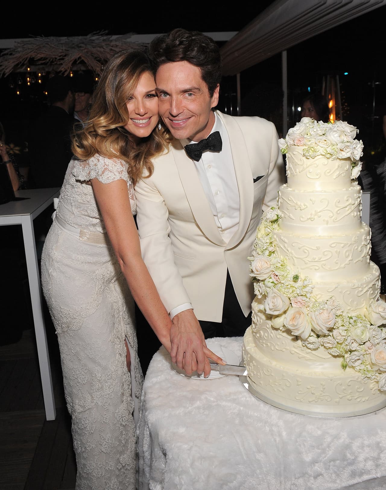 Así fue la boda de Daisy Fuentes y Richard Marx en febrero de 2016.
