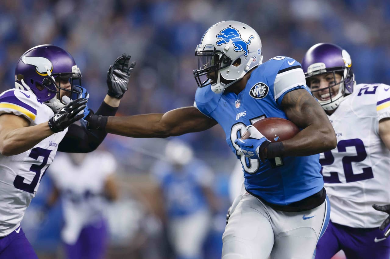 Calvin Johnson dice que ha jugado en peores canchas que Wembley, como la de Chicago