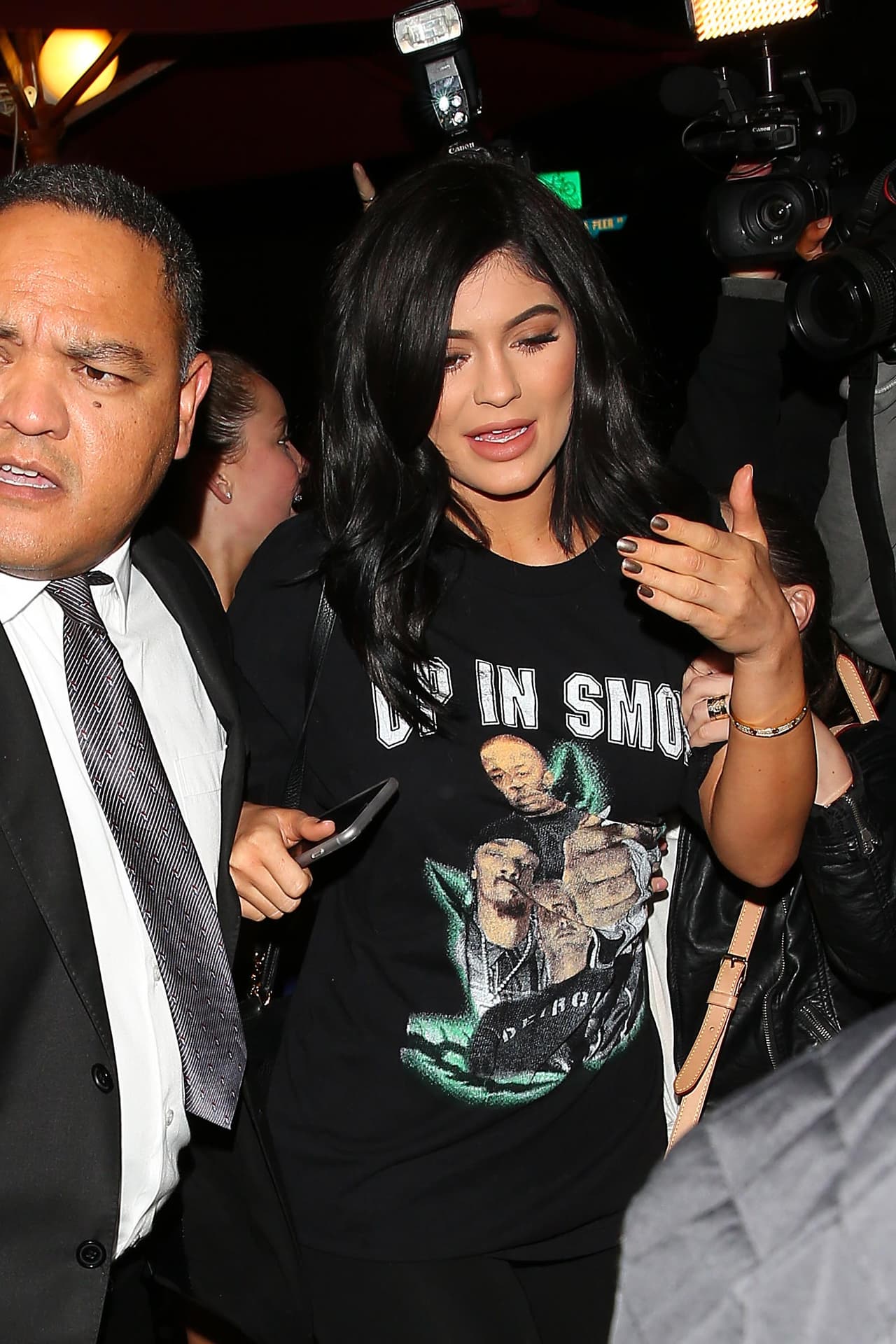 Tal parece que Kylie perdió el piso.