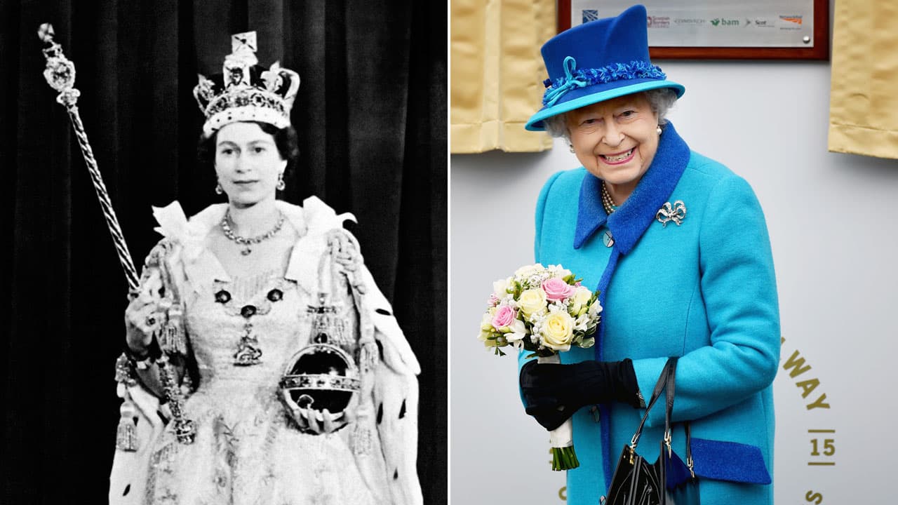 Mira fotos de la Reina Isabel II a través de los años.