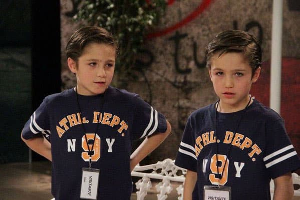 <b>José Pablo</b> y 
<b>José Manuel Alanís</b> fueron los gemelos que interpretaron a estos divertidos niños.