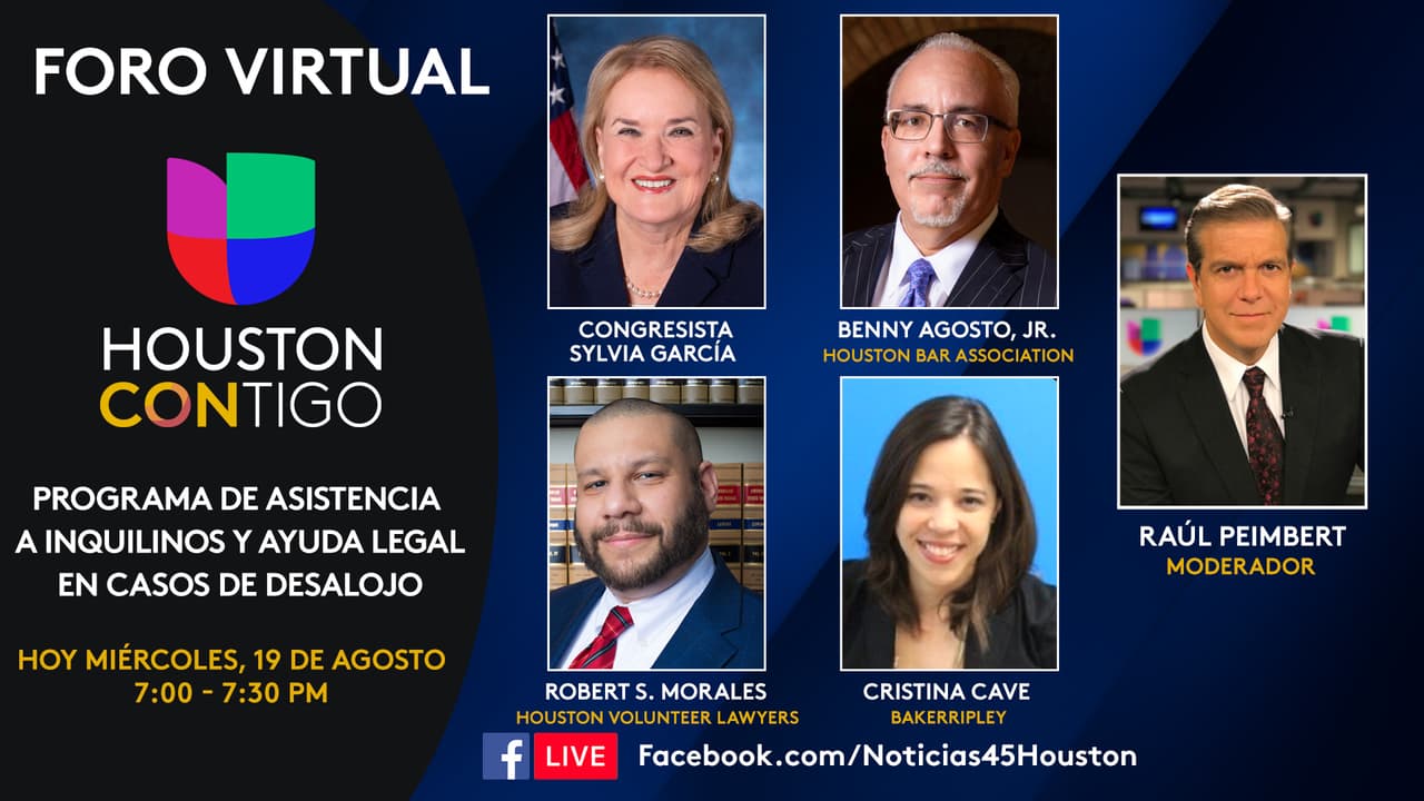 Foro Virtual explicará cómo solicitar ayuda para evitar desalojos por falta de pago de la renta