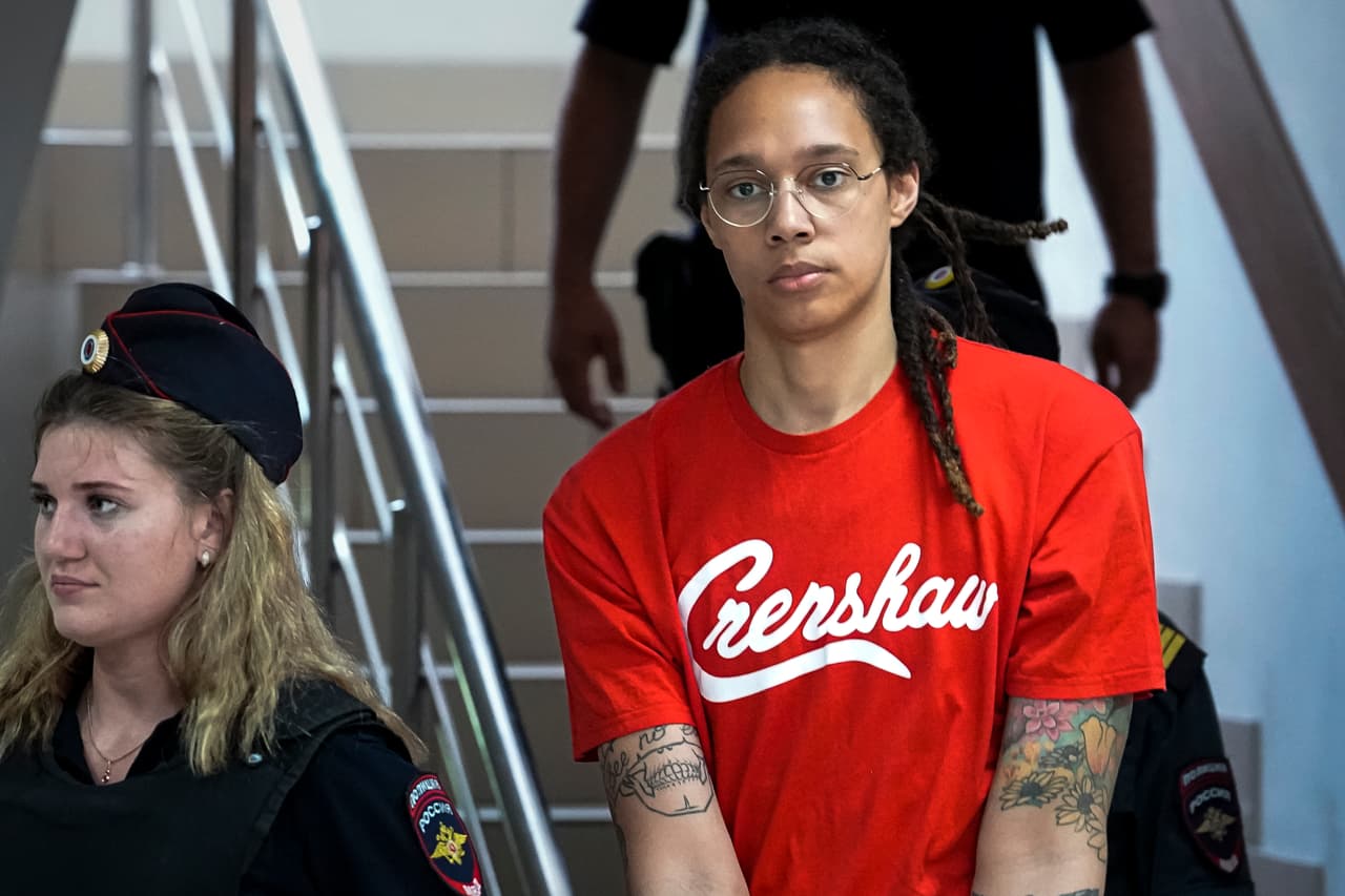 "Injustamente detenida" en Rusia: qué ha pasado con la basquetbolista estadounidense Brittney Griner