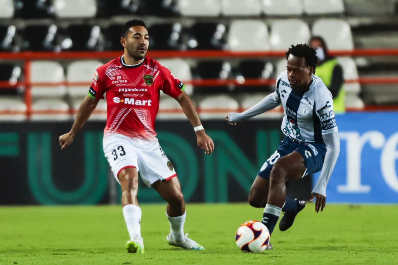 El comandante Mauro Quiroga logra empatar el partido al 90+5 y Pachuca rescata un punto en su arranque del Guard1anes 2021 frente a Bravos.
