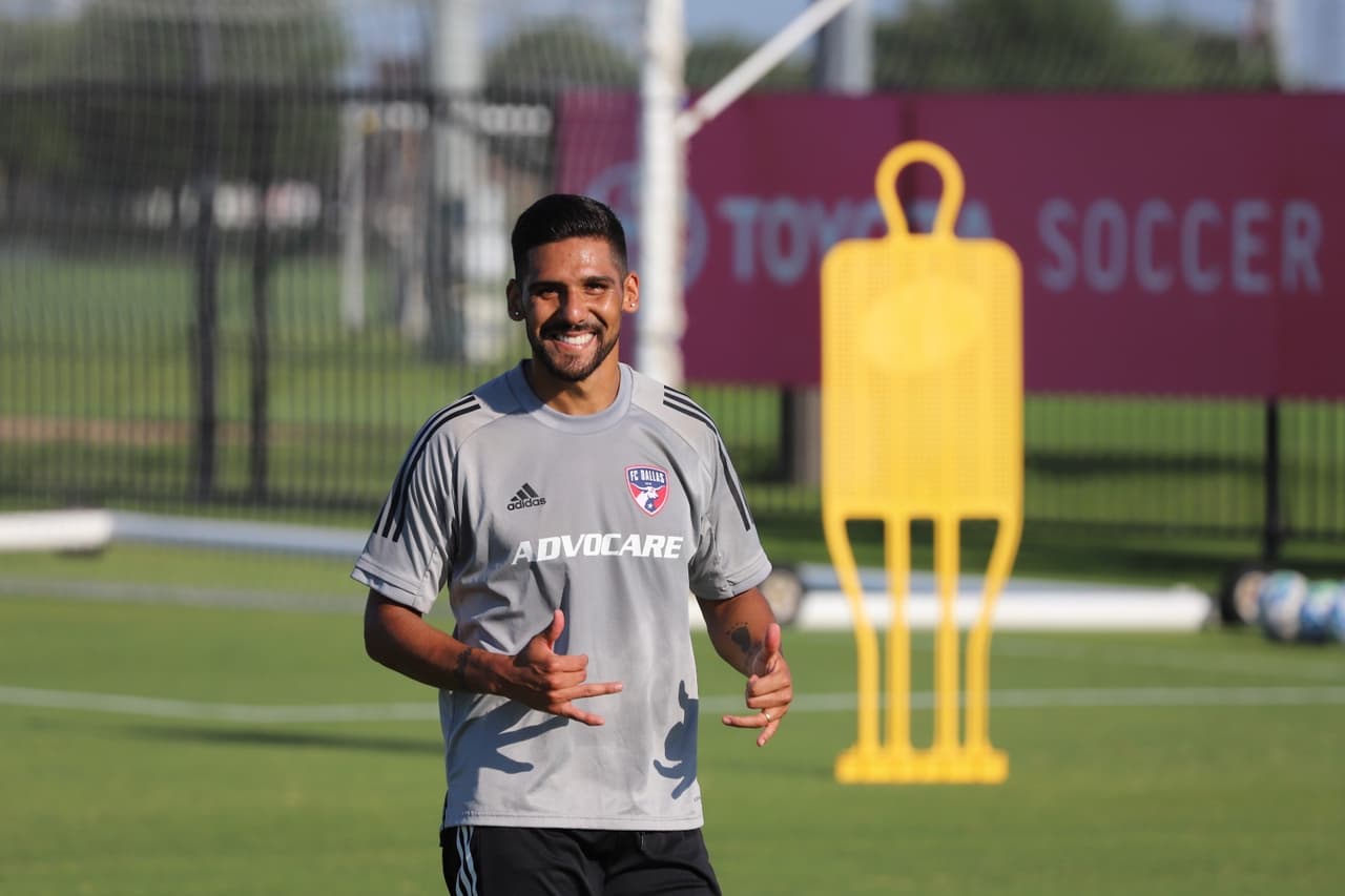 El nuevo fichaje del FC Dallas, Franco Jara ya está entrenando con el equipo y listo para mostrar su calidad en la MLS.