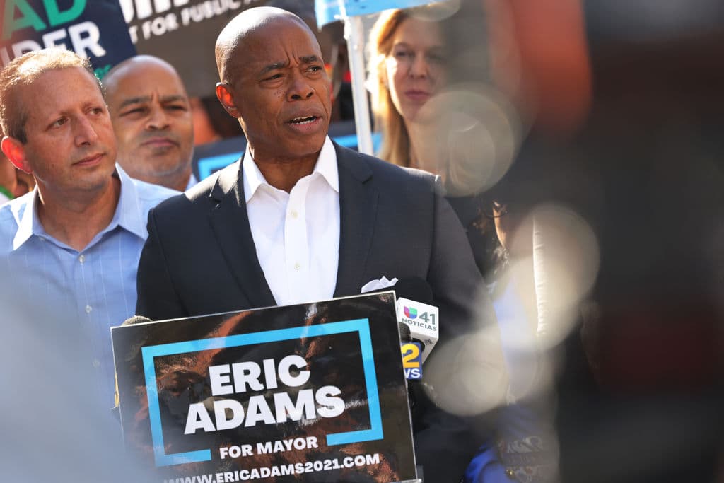 Eric Adams, el candidato demócrata que es el virtual próximo alcalde de la ciudad de Nueva York
