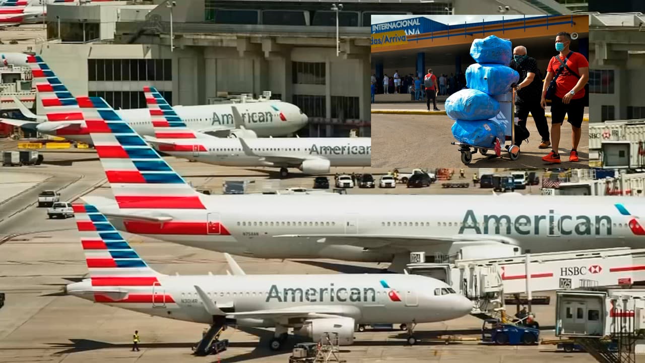 American Airlines elimina una maleta en vuelos a Cuba mientras los precios aumentan