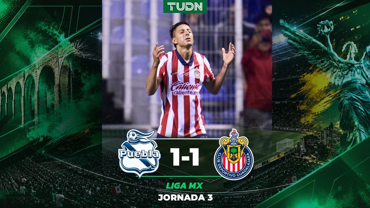 Puebla vs. Chivas: goles, resumen y resultado del partido de Jornada 3 de Liga MX