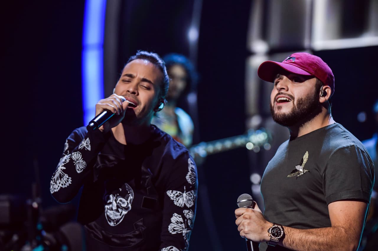 Ambos están super felices de compartir escenario y lo mostraron así de inspirados.