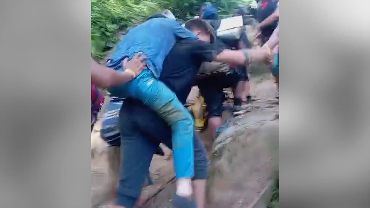 El viaje de los Rosales fue una odisea y muchos no creían que se lograra completar.
<br>