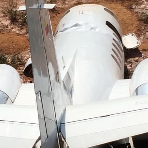 El accidente ocurrió la noche del 26 de agosto en el aeropuerto Caracas, del municipio Crostobal Rojas del estado de Miranda, Venezuela.