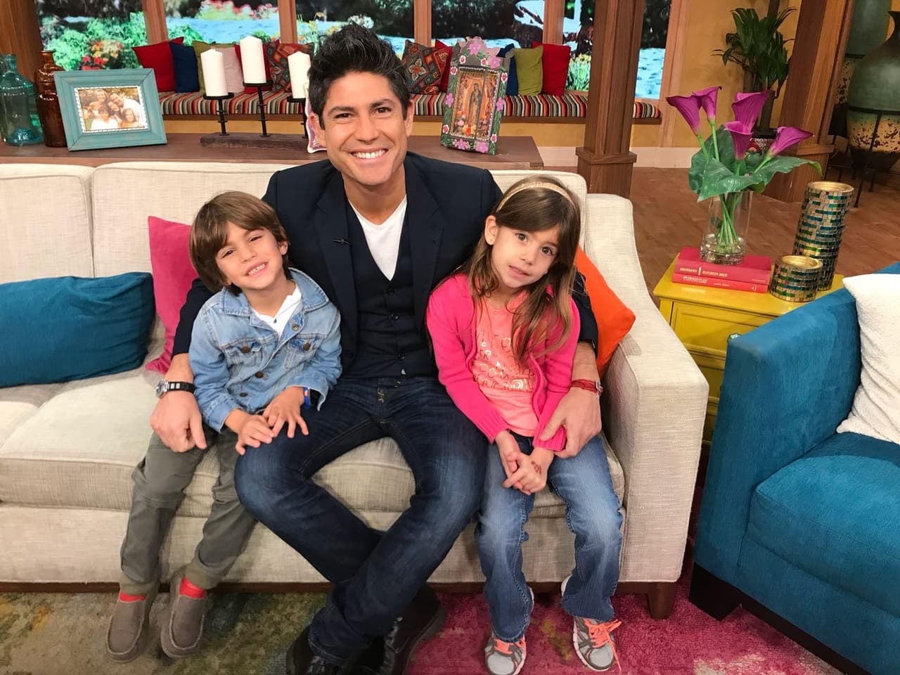 La familia de Anda la pasó muy bien en el programa, Despierta América siempre será su casa.