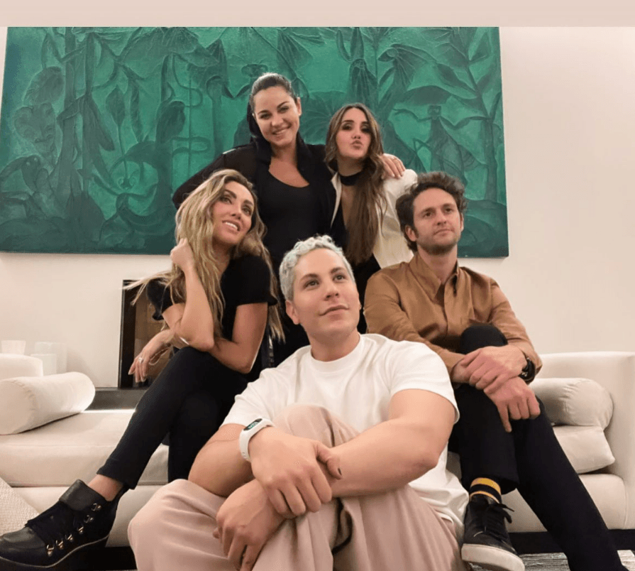 Un día antes de su 'baby shower', Maite Perroni se había reunido con sus compañeros de RBD