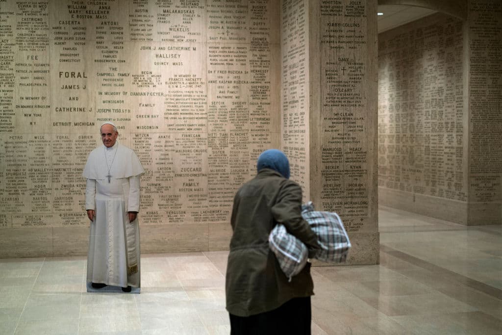 En el Congreso, el Papa hizo un llamado a los legisladores a trabajar por una sociedad justa y a defender los derechos humanos.