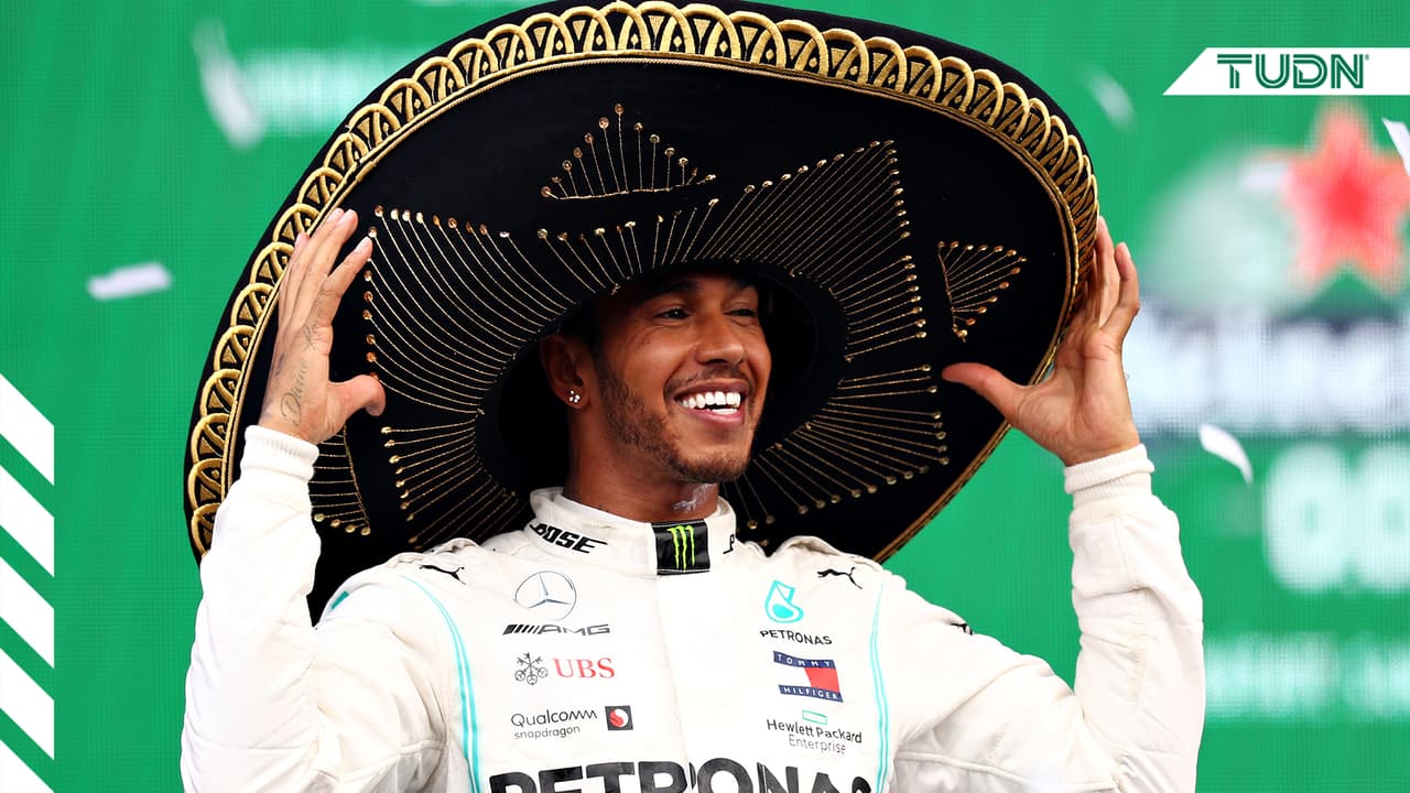 Lewis Hamilton acaricia su sexta corona al triunfar en el GP de México