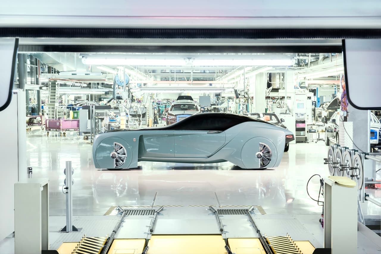 Rolls-Royce VISION NEXT 100 es la inspiración para el desarrollo de futuros modelos de la histórica marca inglesa.