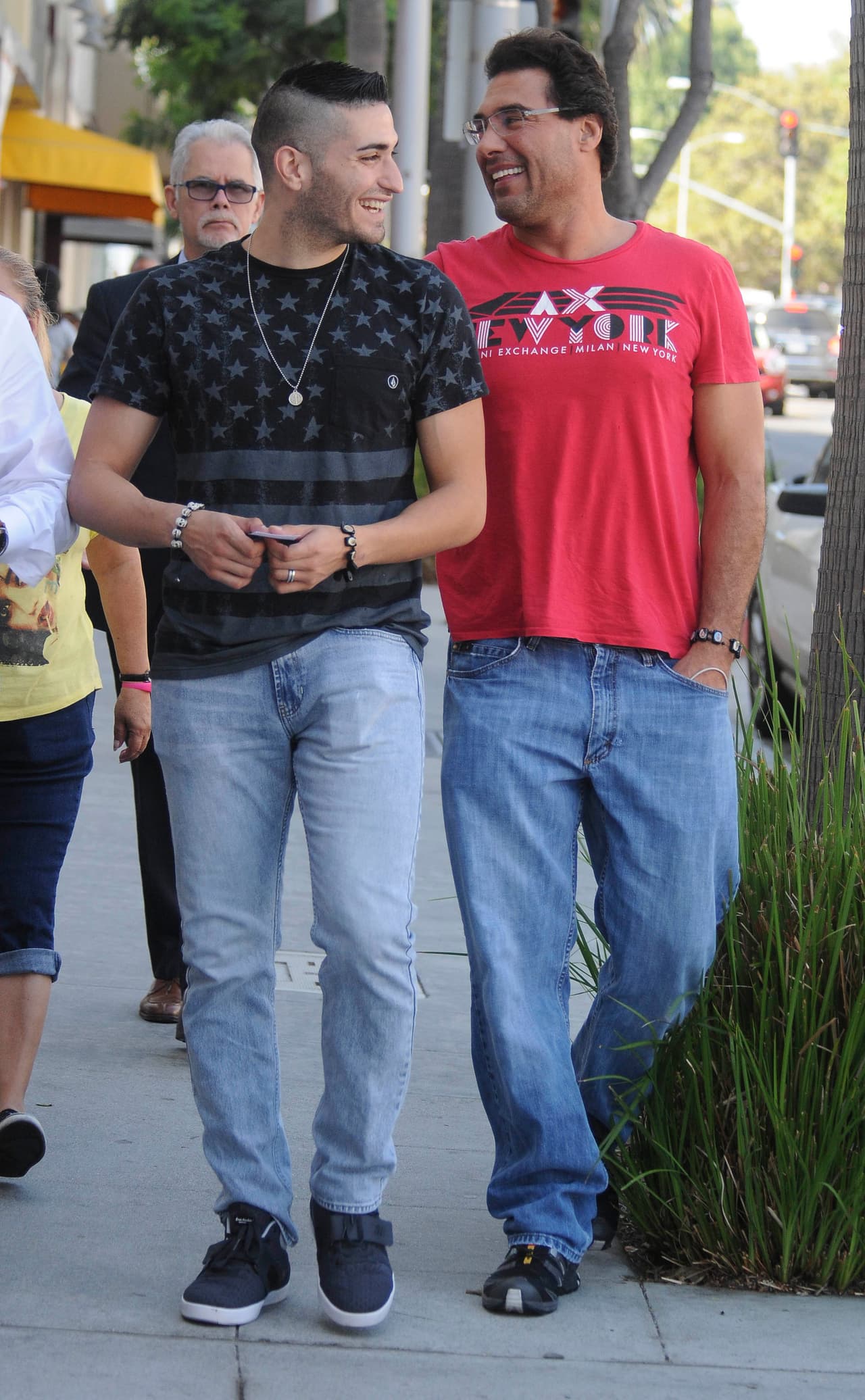 Eduardo apoya incondicionalmente a su hijo en su carrera como actor.