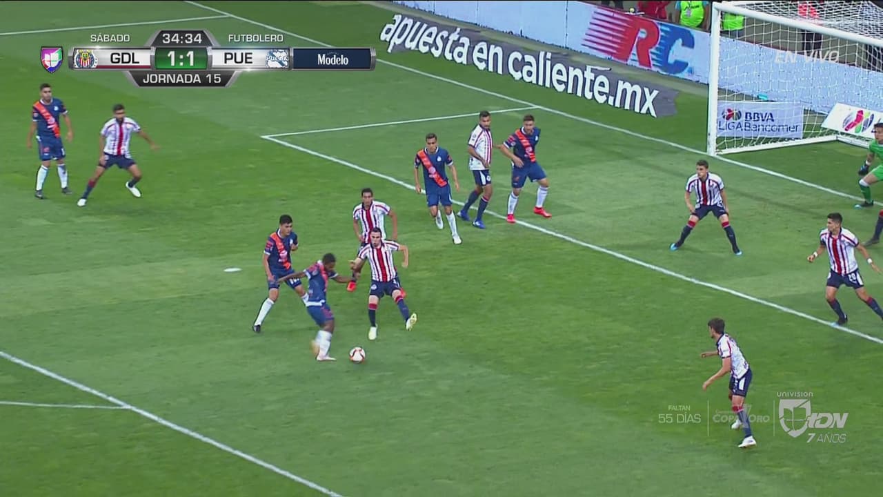 Angulo se sacó la espina y ya puso el empate