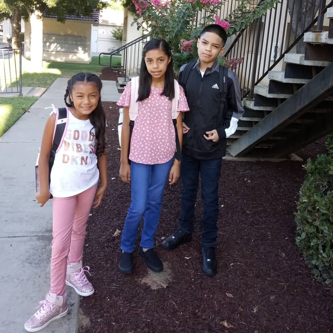 Ellos son los peques de Erika Ramos.