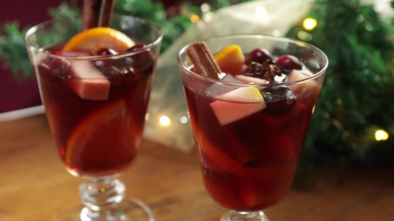 Ponche de frutos rojos