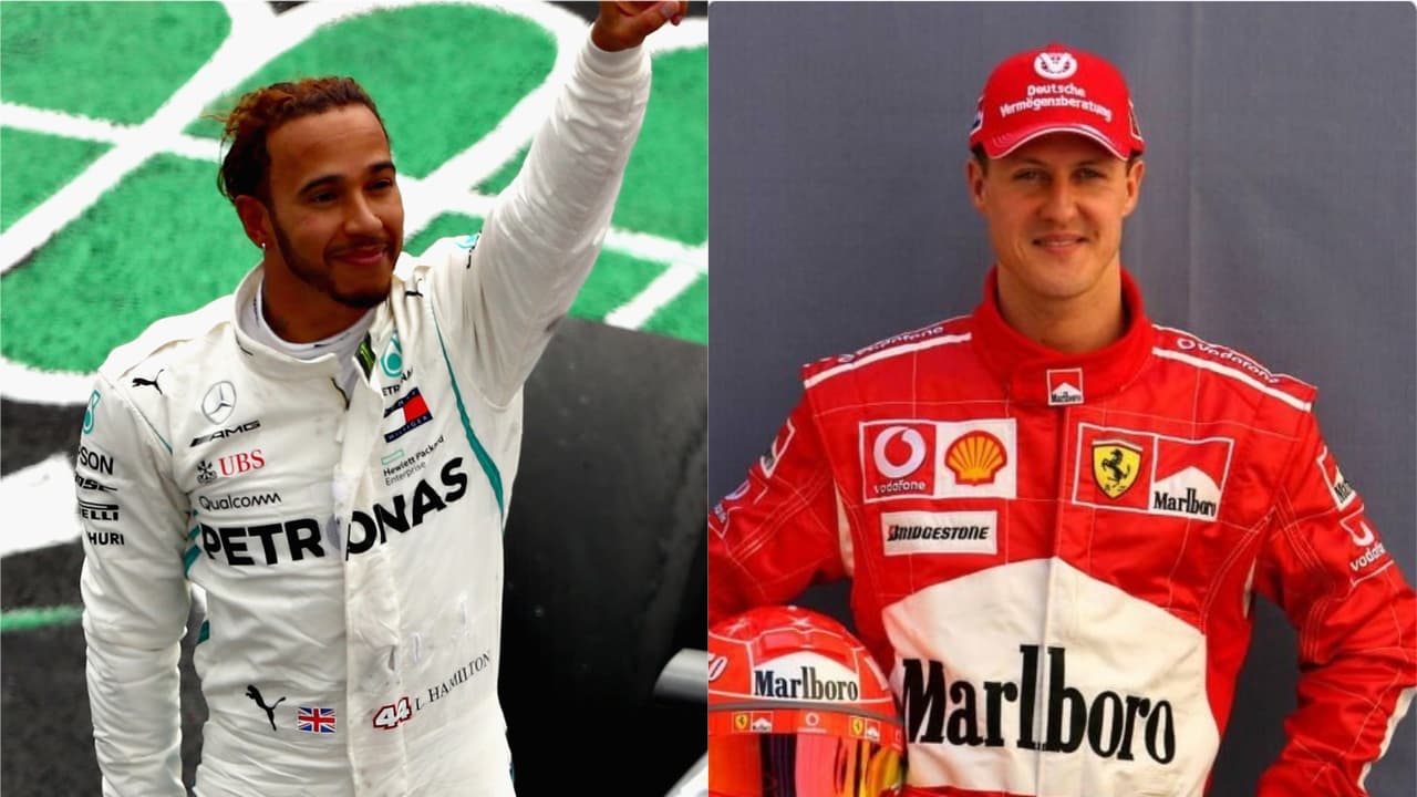 Michael Schumacher sigue siendo el mandón con siete coronas.