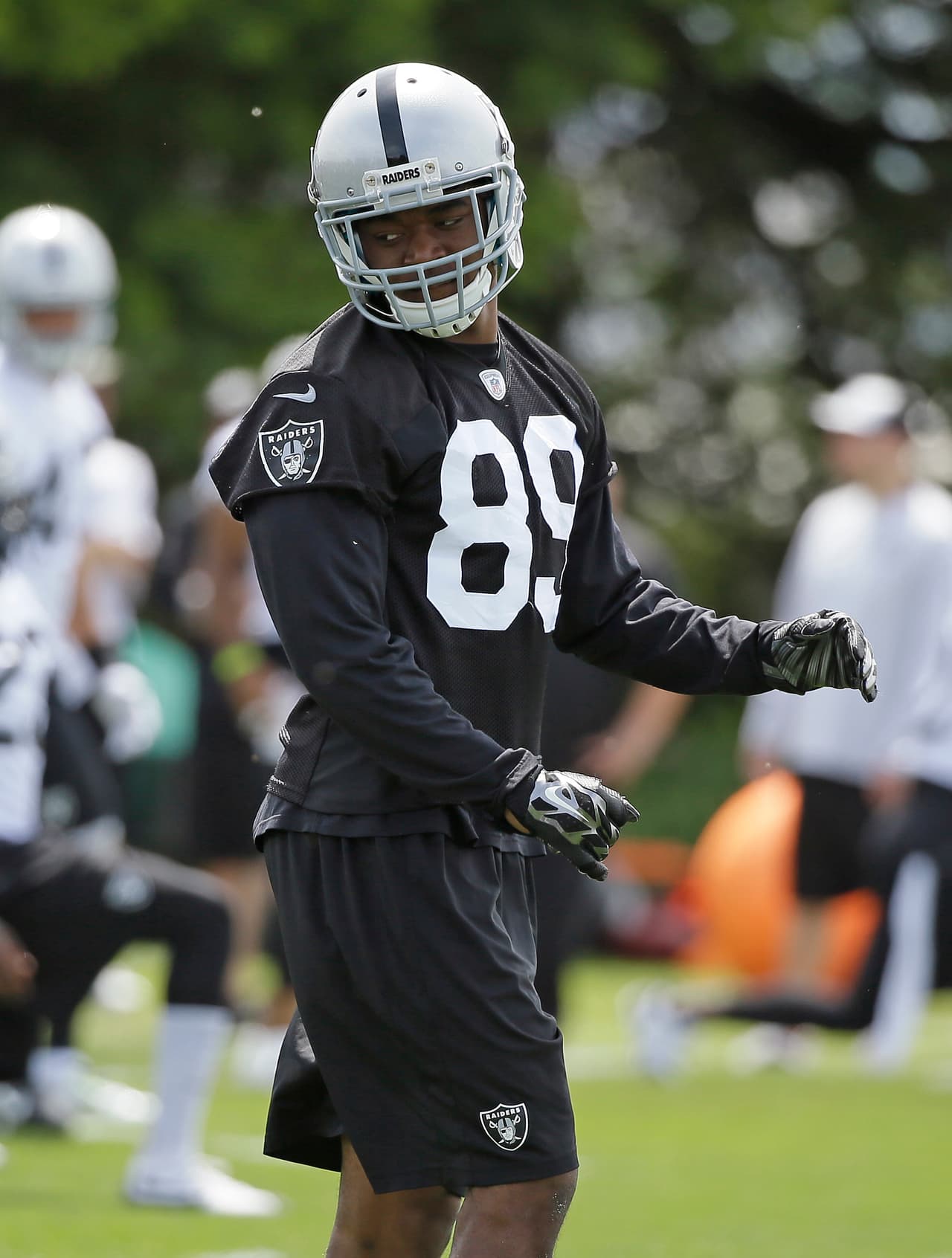 Amari Cooper no está contento con su valoración global de 82 en el Madden
