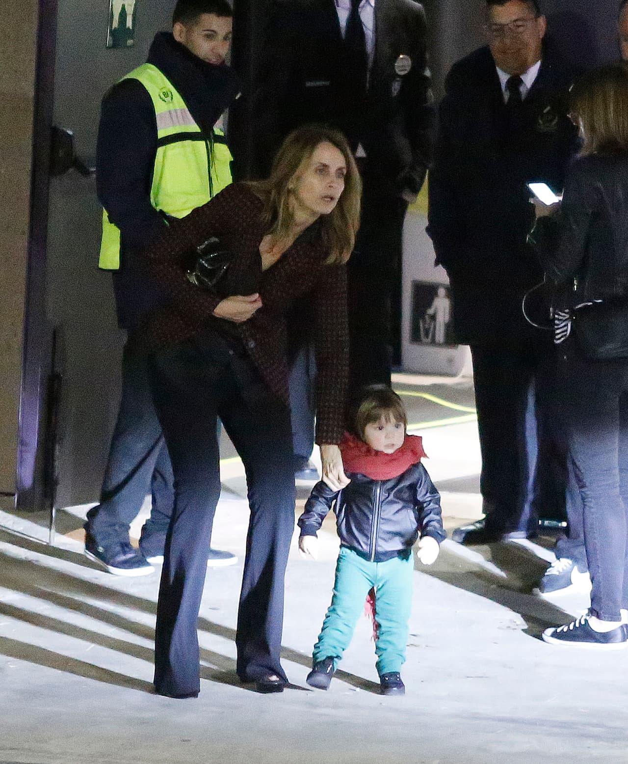 Ya caminando como todo un señorito.