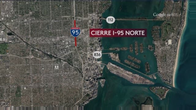 Estas son las rutas alternas que puede tomar por los cierres de la I-95 en sentido norte 