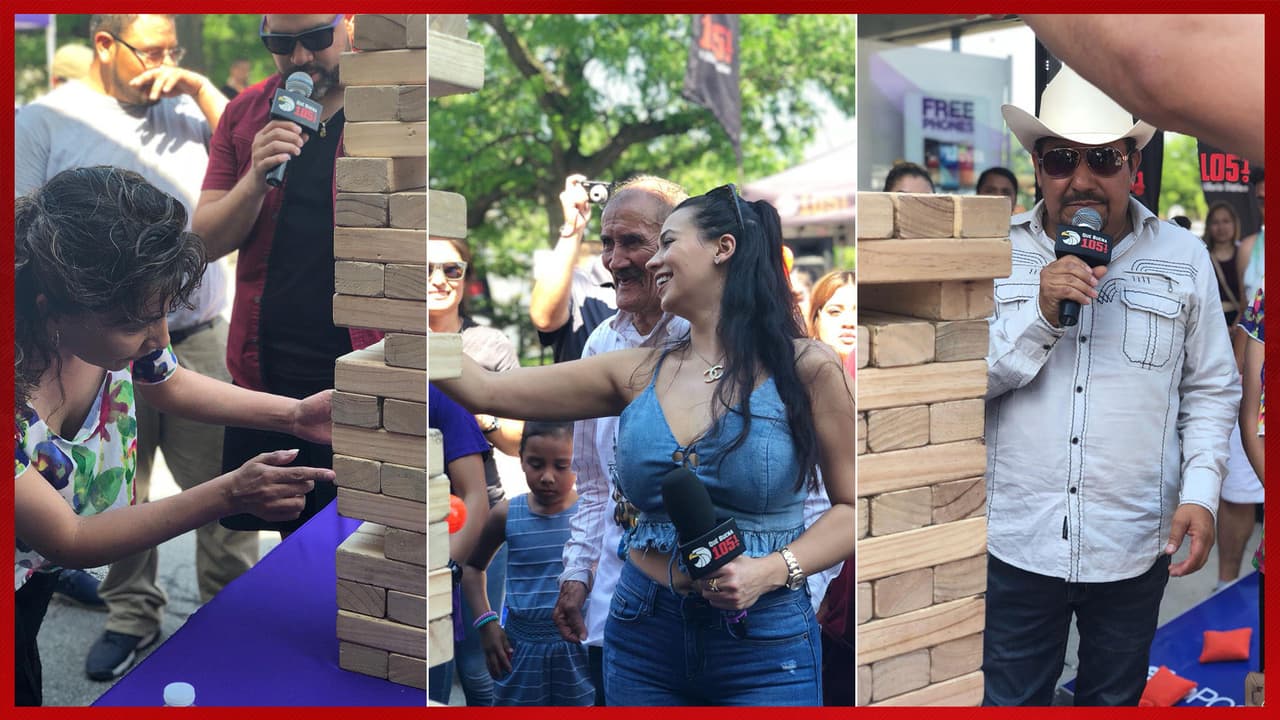 ¡Jenga! El Bueno, La Mala y El Feo jugaron y se divirtieron con sus fans