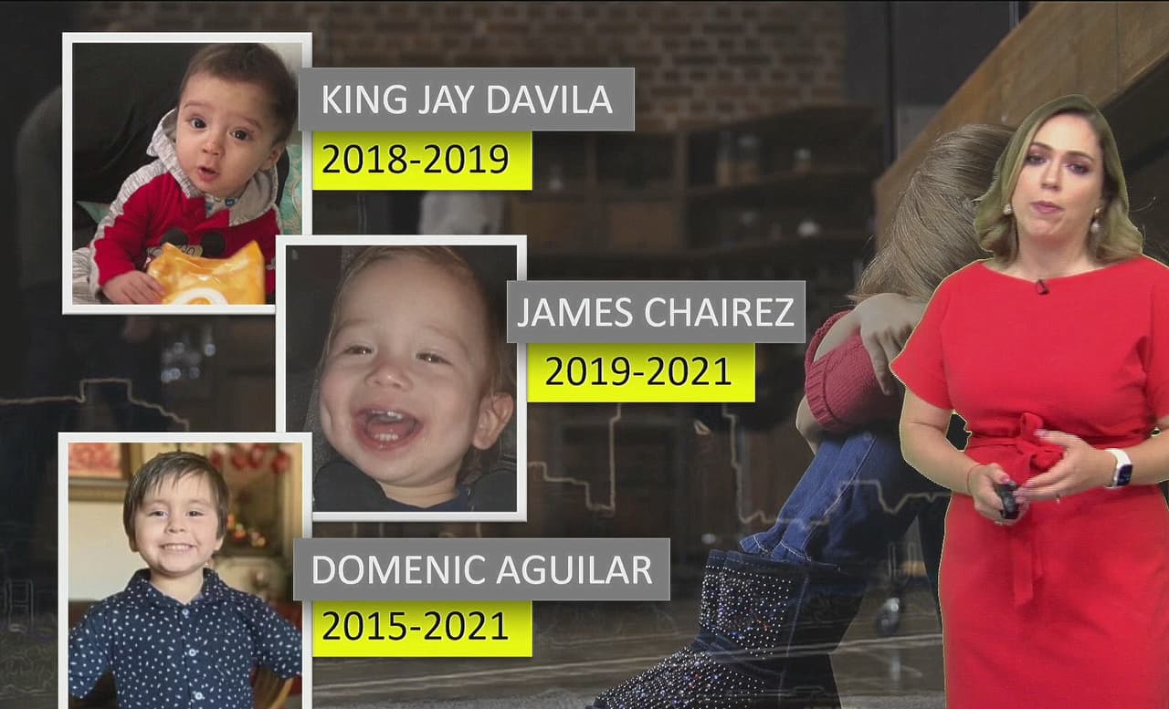 La muerte de 
<a href="https://www.univision.com/local/san-antonio-kwex/una-pareja-de-san-antonio-es-sospechosa-de-la-muerte-de-un-nino-de-5-anos-video">Domenic Aguilar</a> se suma a la de otros menores que han sufrido violencia por parte de sus familiares. A continuación, un recuento de las muertes de menores en el condado Bexar en los últimos años.