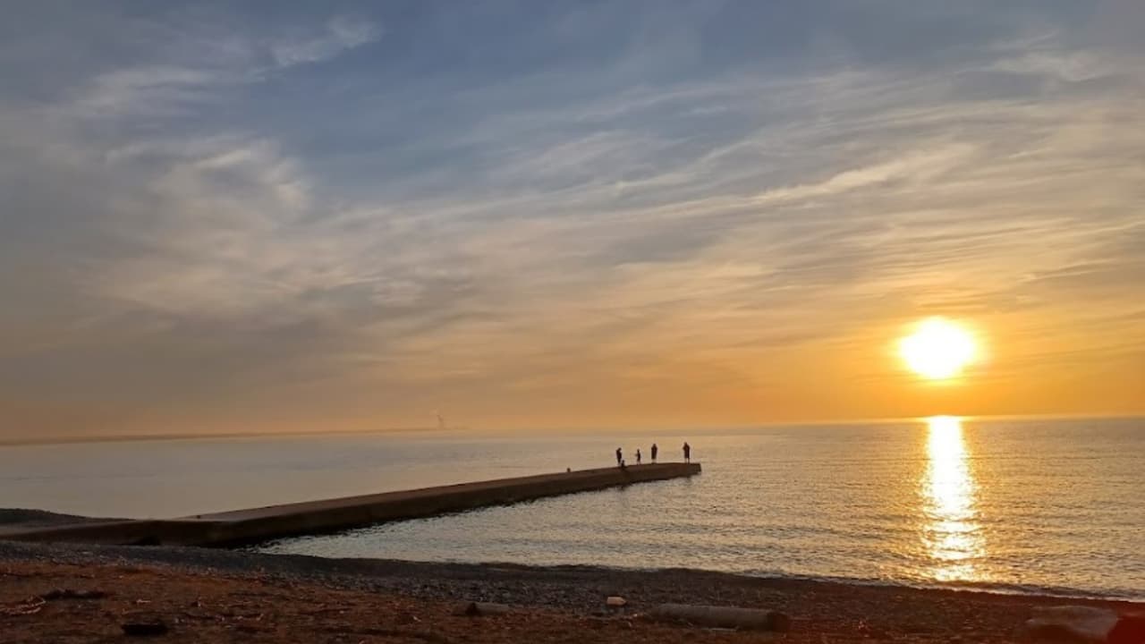 Selkirk Shores State Park (condado de Oswego - Nueva York).
<br>