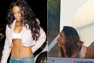 Rihanna posa sin calzones para una revista