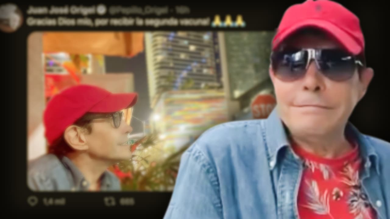 'Pepillo' Origel "restriega" en las redes sociales que recibió la segunda dosis de la vacuna contra el covid-19
