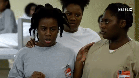 El tema de esta temporada de Orange is the new black es las tenciones raciales.