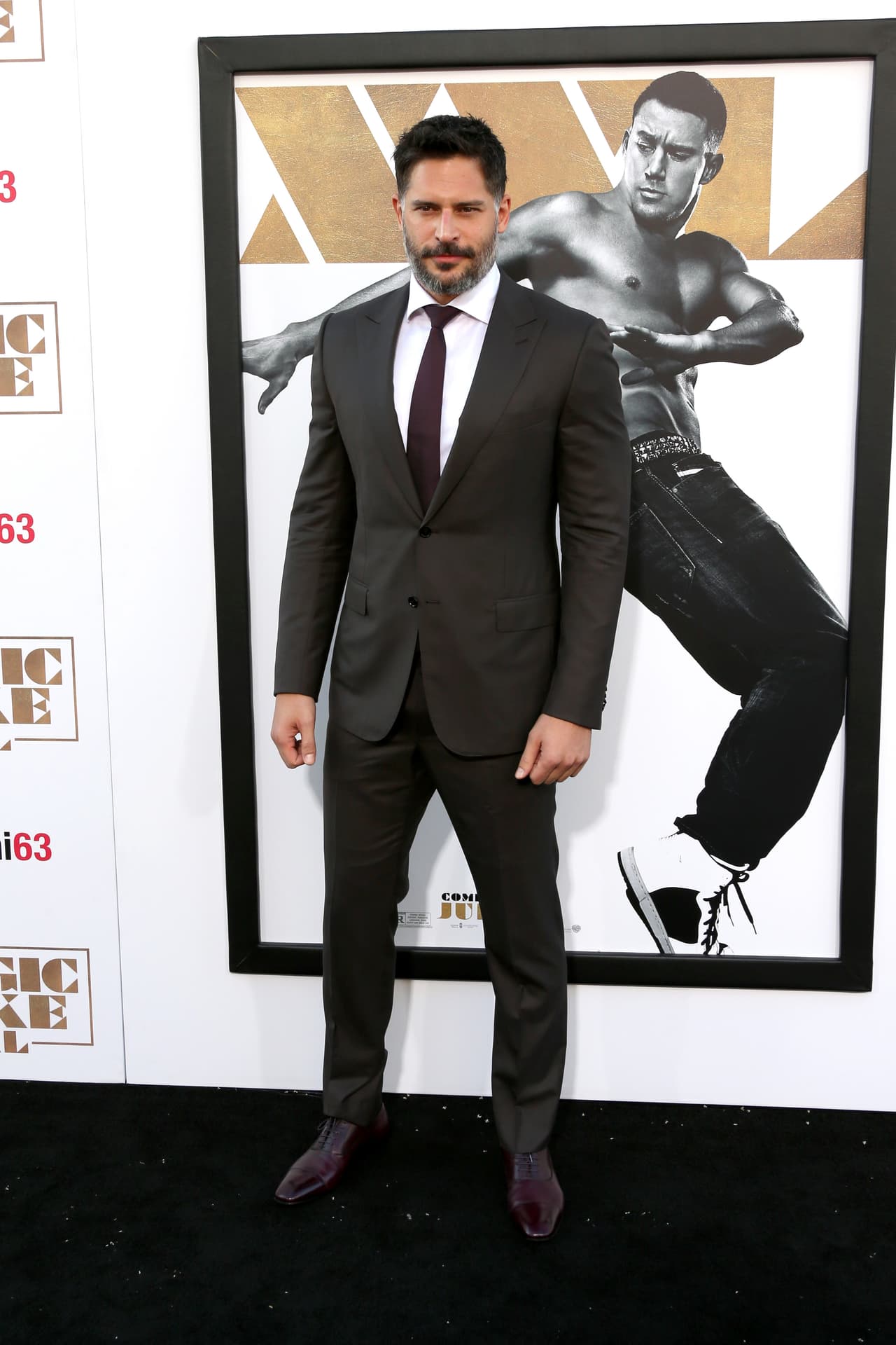 Mira a la feliz pareja durante el estreno de 'Magic Mike' hace unas semanas.