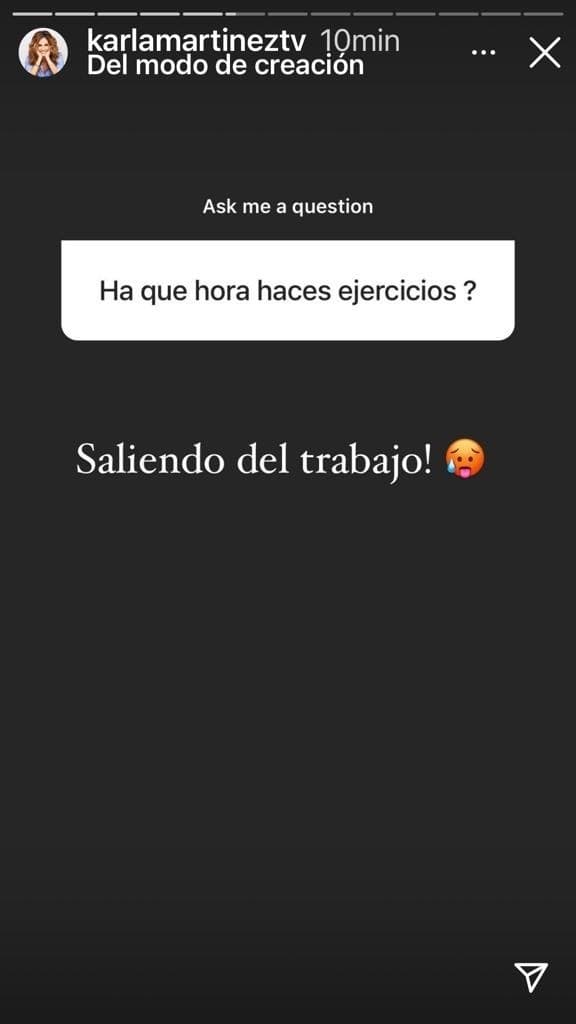 Ese mismo nivel de compromiso con el que cumple su trabajo, lo usa para ejercitarse y verse plena y saludable.