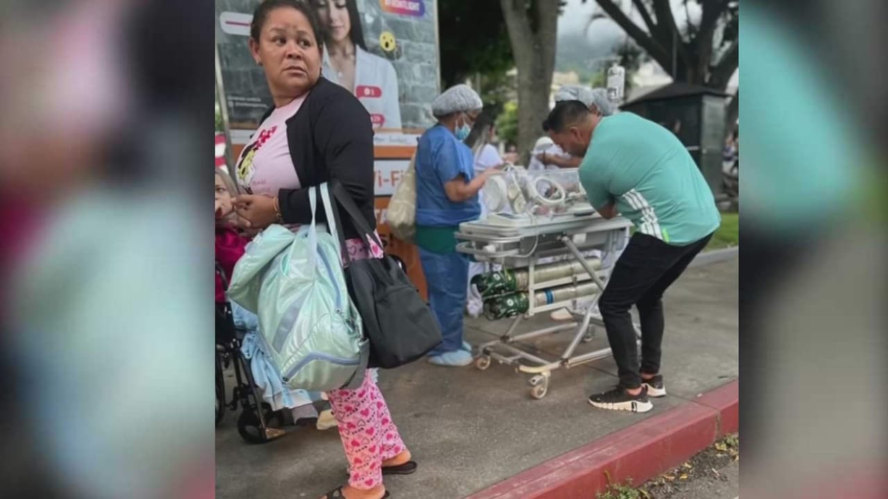 Médicos desalojan incubadoras de la clínica El Ávila tras los terremotos en Venezuela
