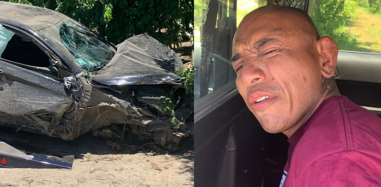 Sólo tres horas estuvo detenido después de escapar de la policía y por manejar presuntamente borracho