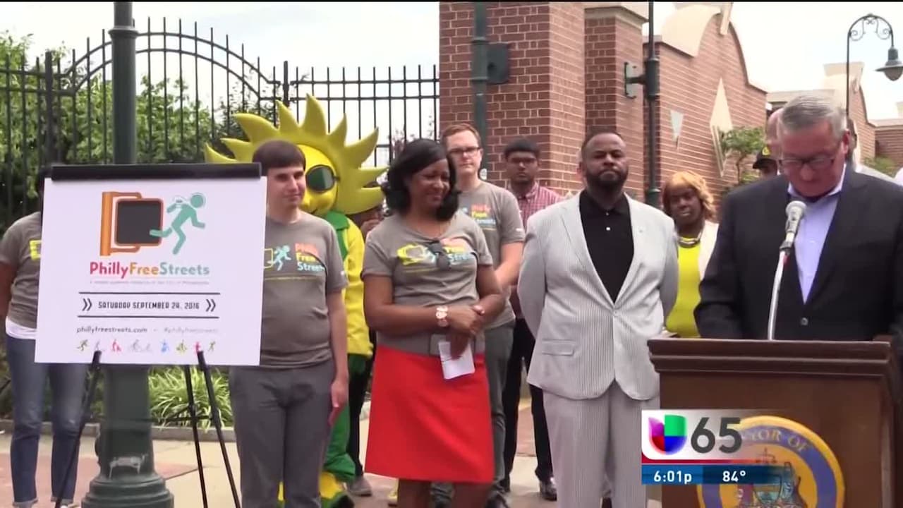 Filadelfia se convierte ciudad de peatones