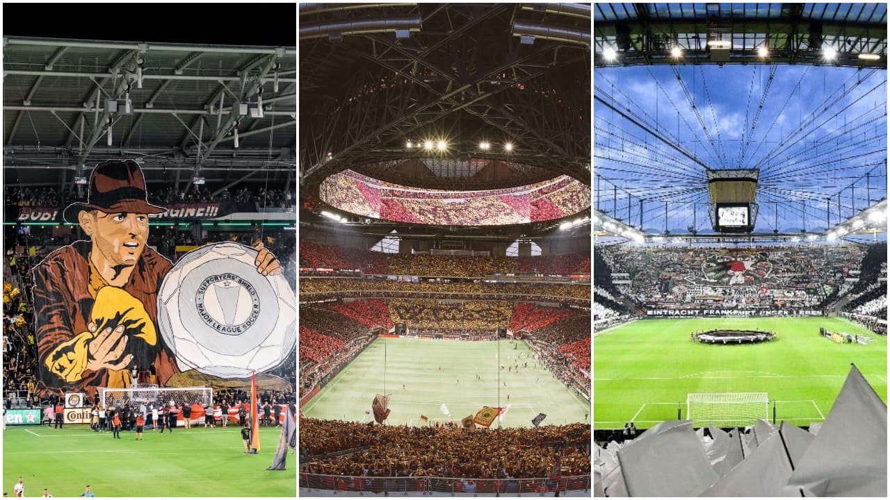 <b>¡Belleza absoluta!</b>
<br>Se enchina la piel de ver estas imágenes que han quedado para la historia en distinto estadios de futbol.