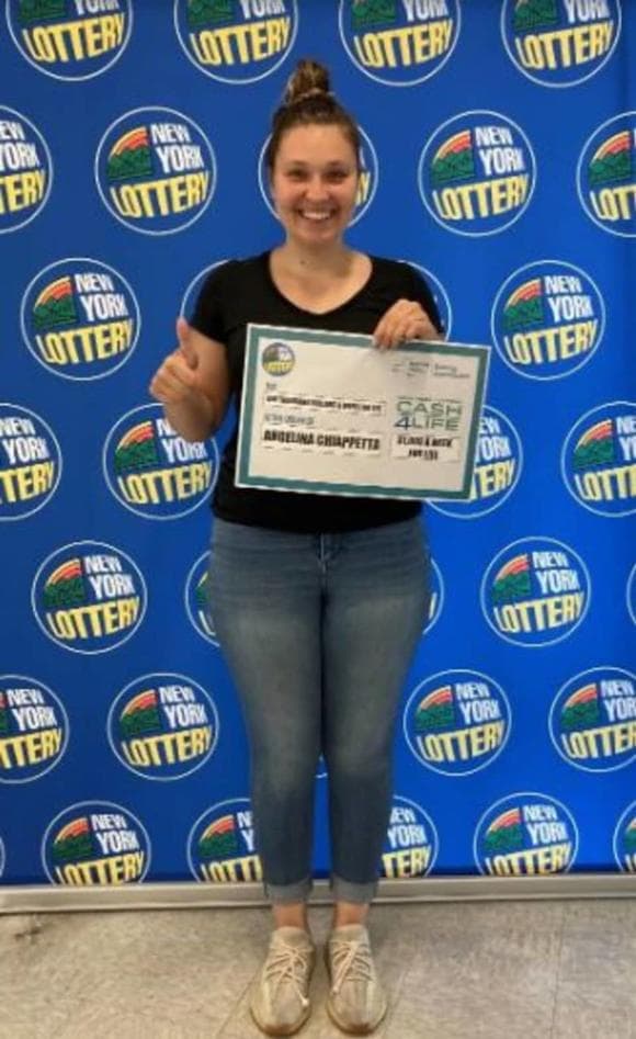 Mujer de la costa de Jersey gana premio de lotería de $1 millón comprado en Nueva York