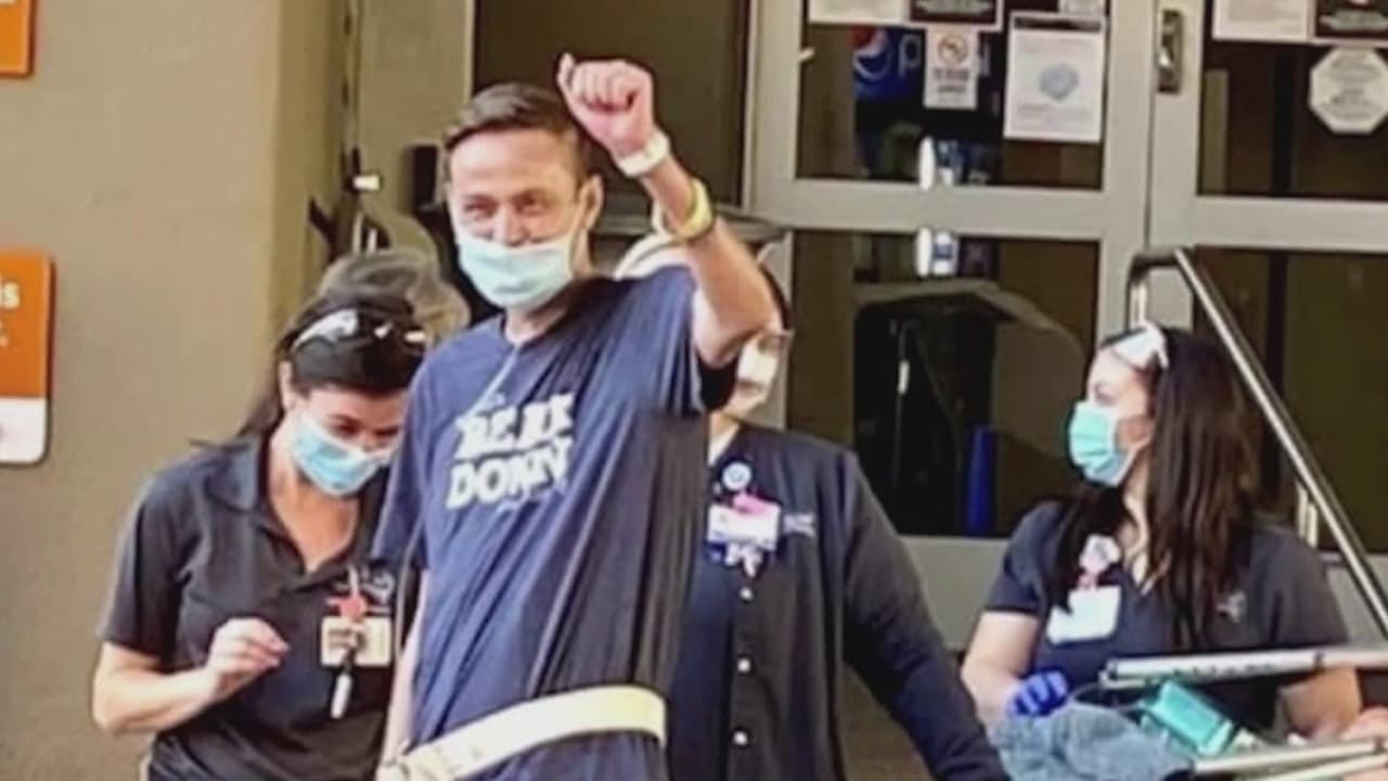 Salvan a paciente al borde de la muerte por el covid con el tratamiento ECMO; una especie de pulmón artificial