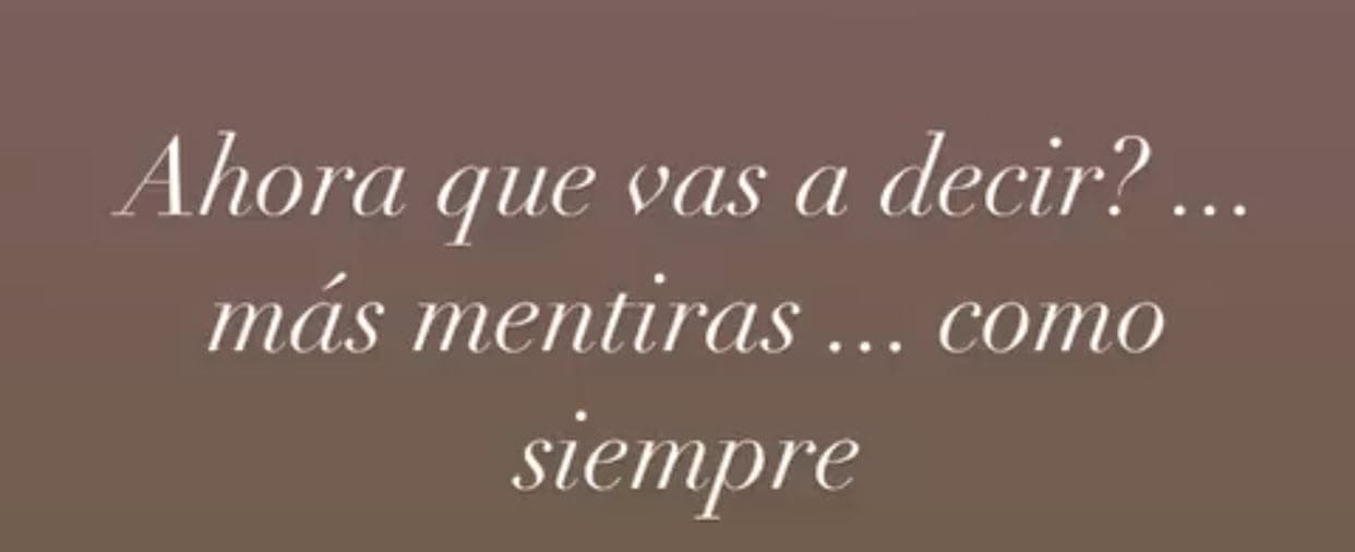 "
<b><a href="https://www.univision.com/famosos/no-fue-por-un-hombre-ni-por-el-dinero-estos-son-los-argumentos-de-alejandra-guzman-sobre-el-conflicto-con-su-hija-fotos" target="_blank">¿Ahora qué vas a decir? más mentiras</a></b>... como siempre", retó a Alejandra Guzmán.
<br>