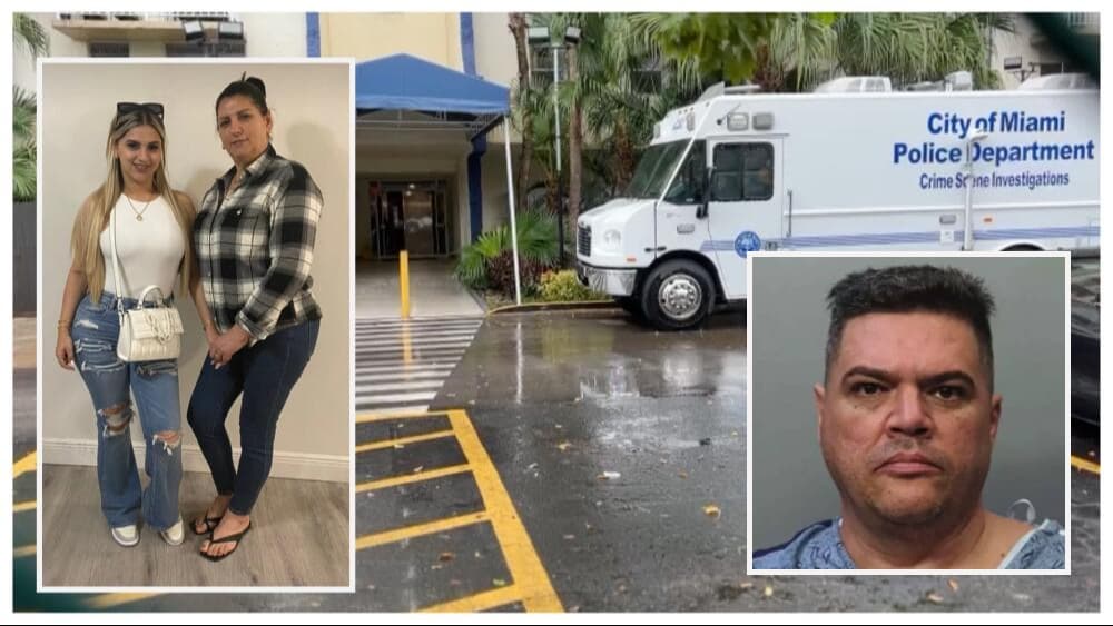 Madre e hija fueron asesinadas a tiros en su apartamento en Miami; arrestaron a expareja de la joven