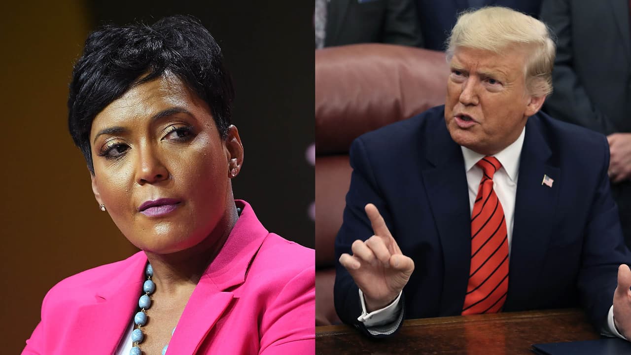 Alcaldesa de Atlanta y gobierno de Trump chocan por envío de agentes fronterizos