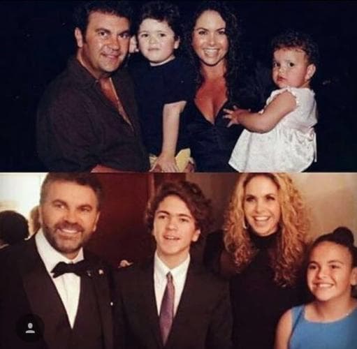 Durante sus 14 años de matrimonio, tuvieron dos hijos, José Manuel (19 años) y Lucero (16 años).