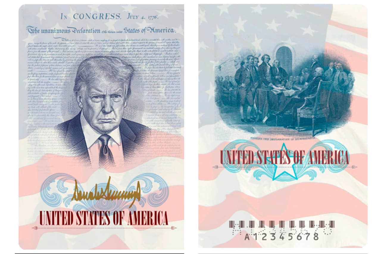 El inventario de la inmortalidad: Donald Trump, del papel a las monedas de oro