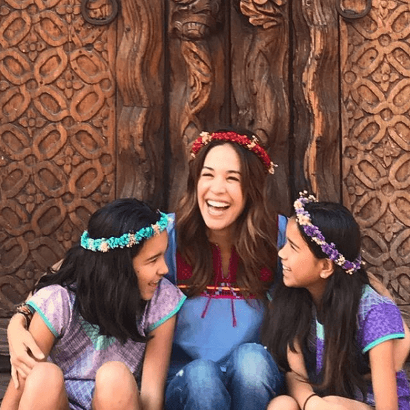 México es otro de los sitios que han visitado juntas en distintas ocasiones. Karla desea que sus hijas tengan presentes su raíces mexicanas.