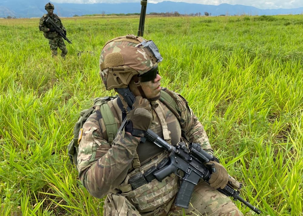 El despliegue militar forma parte de la "Operación Espada".